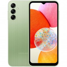 Celular Samsung Galaxy A14 Verde 64GB, 4GB RAM, Processador Octa-Core, Câmera Traseira Tripla de 50MP, Bateria de 5000mAh, Tela Infinita de 6.6" 90Hz